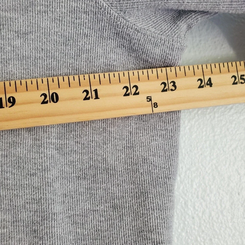 Polo Ralph Lauren Sweater Mens Large Gray Estate‎ Rib 1/4 Zip Cotton Pullover
